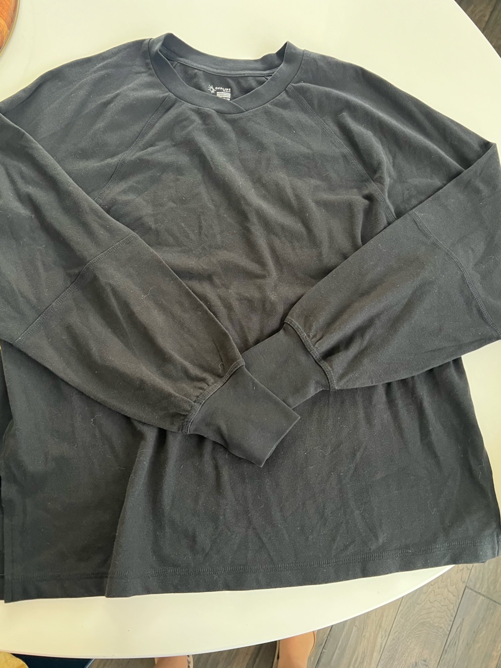 Classic Black Crewneck Sweatshirt